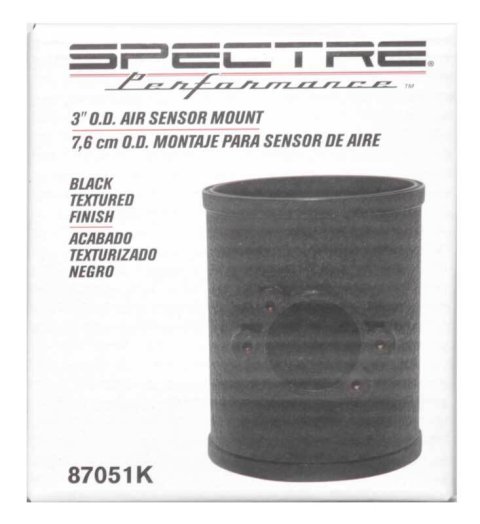 Spectre Mount Air Flow Sensor 3in od - Black thumbnail 5