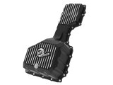 AFE Power Oil Pans 46-71360B aFe POWER Pro Series Engine Pan Black w/ Machined Fins GM Diesel Trucks 17-19 V8-6.6L (td) L5P thumbnail 1
