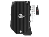 AFE Power Automatic Transmission Pans 46-71380B aFe POWER Pro Series Pan Black w/ Machined Fins GM Diesel Trucks 20-25 V8-6.6L (td) L5P thumbnail 3