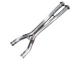 AWE Tuning Exhaust Pipes, Intermediate Pipes 3010-11606 X-Pipe for C6 Chevrolet Corvette Z06/ZR1 thumbnail 1