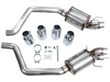AWE Tuning Exhaust Systems 3015-42606 Touring Edition Axleback for C6 Chevrolet Corvette Z06/ZR1 - Chrome Silver Tips thumbnail 3