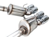 AWE Tuning Exhaust Systems 3015-42606 Touring Edition Axleback for C6 Chevrolet Corvette Z06/ZR1 - Chrome Silver Tips thumbnail 8