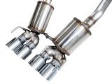 AWE Tuning Exhaust Systems 3015-42606 Touring Edition Axleback for C6 Chevrolet Corvette Z06/ZR1 - Chrome Silver Tips thumbnail 9