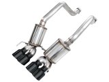AWE Tuning Exhaust Systems 3015-43606 Touring Edition Axleback for C6 Chevrolet Corvette Z06/ZR1 - Diamond Black Tips thumbnail 2