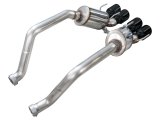 AWE Tuning Exhaust Systems 3015-43606 Touring Edition Axleback for C6 Chevrolet Corvette Z06/ZR1 - Diamond Black Tips thumbnail 8