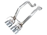 AWE Tuning Exhaust Systems 3020-42606 Track Edition Axleback for C6 Chevrolet Corvette Z06/ZR1 - Chrome Silver Tips thumbnail 2