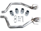 AWE Tuning Exhaust Systems 3020-42606 Track Edition Axleback for C6 Chevrolet Corvette Z06/ZR1 - Chrome Silver Tips thumbnail 5