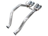 AWE Tuning Exhaust Systems 3020-42606 Track Edition Axleback for C6 Chevrolet Corvette Z06/ZR1 - Chrome Silver Tips thumbnail 8