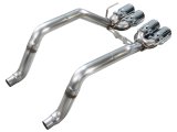 AWE Tuning Exhaust Systems 3020-42660 Track Edition Axleback for C6 Chevrolet Corvette 6.0L (2005-2007) and 6.2L (2008) - Chrome Silver Tips thumbnail 7