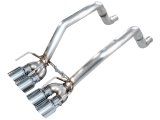 AWE Tuning Exhaust Systems 3020-42662 Track Edition Axleback for C6 Chevrolet Corvette 6.2L (2009-2013) - Chrome Silver Tips thumbnail 1