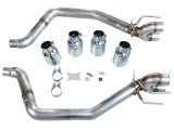 AWE Tuning Exhaust Systems 3020-42662 Track Edition Axleback for C6 Chevrolet Corvette 6.2L (2009-2013) - Chrome Silver Tips thumbnail 3