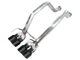 AWE Tuning Exhaust Systems 3020-43606 Track Edition Axleback for C6 Chevrolet Corvette Z06/ZR1 - Diamond Black Tips thumbnail 1