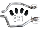 AWE Tuning Exhaust Systems 3020-43606 Track Edition Axleback for C6 Chevrolet Corvette Z06/ZR1 - Diamond Black Tips thumbnail 4