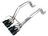 AWE Tuning Exhaust Systems 3020-43660 Track Edition Axleback for C6 Chevrolet Corvette 6.0L (2005-2007) and 6.2L (2008) - Diamond Black Tips thumbnail 1