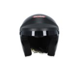 RaceQuip OF25 Open Face Helmets 257002RQP Helmet, OF25, Face, Gloss Black, Snell SA2025, EPS Liner, No Graphic, Small, Each thumbnail 2