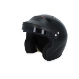 RaceQuip OF25 Open Face Helmets 257002RQP Helmet, OF25, Face, Gloss Black, Snell SA2025, EPS Liner, No Graphic, Small, Each thumbnail 3