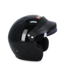 RaceQuip OF25 Open Face Helmets 257002RQP Helmet, OF25, Face, Gloss Black, Snell SA2025, EPS Liner, No Graphic, Small, Each thumbnail 7