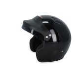 RaceQuip OF25 Open Face Helmets 257007RQP Helmet, OF25, Face, Gloss Black, Snell SA2025, EPS Liner, No Graphic, 2X-Large, Each thumbnail 8