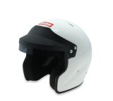 RaceQuip OF25 Open Face Helmets 257112RQP Helmet, OF25, Face, Gloss White, Snell SA2025, EPS Liner, No Graphic, Small, Each thumbnail 3