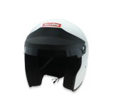 RaceQuip OF25 Open Face Helmets 257113RQP Helmet, OF25, Face, Gloss White, Snell SA2025, EPS Liner, No Graphic, Medium, Each thumbnail 5