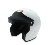 RaceQuip OF25 Open Face Helmets 257117RQP Helmet, OF25, Face, Gloss White, Snell SA2025, EPS Liner, No Graphic, 2X-Large, Each thumbnail 1
