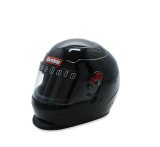 RaceQuip PRO25 Helmets 277002RQP Helmet, PRO25, Full, Gloss Black, Snell SA2025, EPS Liner, No Graphic, Small, Each thumbnail 1