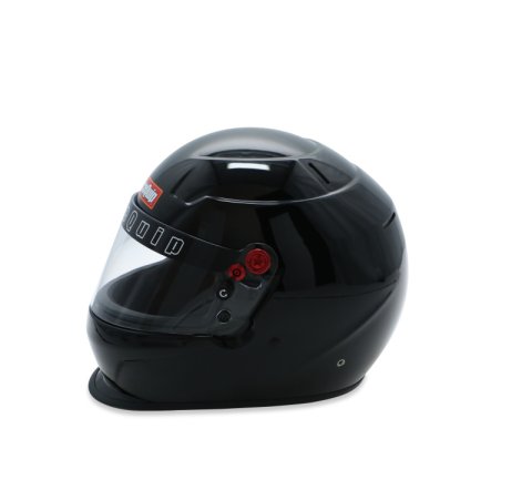 RaceQuip PRO25 Helmets 277008RQP Helmet, PRO25, Full, Gloss Black, Snell SA2025, EPS Liner, No Graphic, 3X-Large, Each thumbnail 9