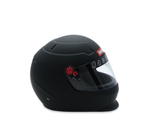 RaceQuip PRO25 Helmets 277992RQP Helmet, PRO25, Full Face, Matte Black, SA2025, EPS Liner, No Graphic, Small, Each thumbnail 2
