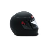 RaceQuip PRO25 Helmets 277993RQP Helmet, PRO25, Full Face, Matte Black, SA2025, EPS Liner, No Graphic, Medium, Each thumbnail 7