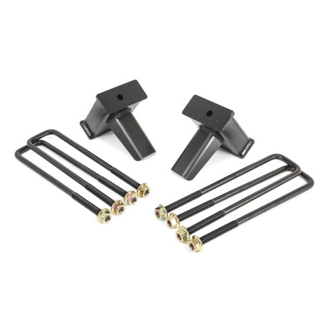 ReadyLift Suspension Rear Block Kits for 2014-2018 SIERRA 1500, SILVERADO 1500 - 26-3460 Lift, Leaf Spring Block, Cast Iron, Rear, 6.0 in., Chevy, GMC, Kit