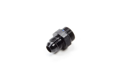 Fitting - Adapter - Straight - 6 AN Male to 5/8-20 in Male O-Ring - Aluminum - Black Anodized - Each thumbnail 2
