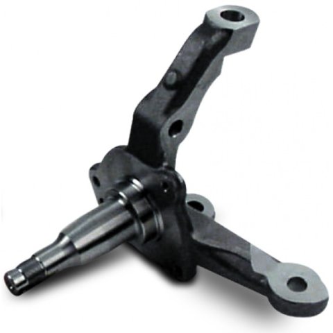 Spindle - Stock Pin Height - Passenger Side - 7-1/2 Degree - Forged Steel - Natural - Mustang II / Pinto - Each