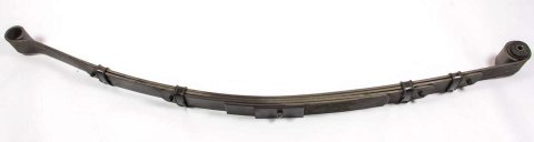 Leaf Spring - Multi-Leaf - 6.375 in Arch - 238 lb/in Spring Rate - 3000-3400 lb Car Weight - Steel - Natural - Camaro Style - Each