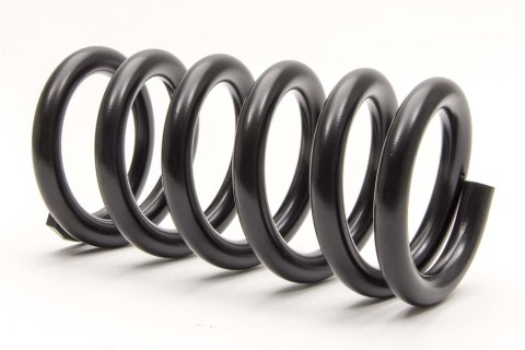 Coil Spring - Conventional - 5.5 in OD - 11 in Length - 1000 lb/in Spring Rate - Front - Stock Appearing - Steel - Black Powder Coat - Each