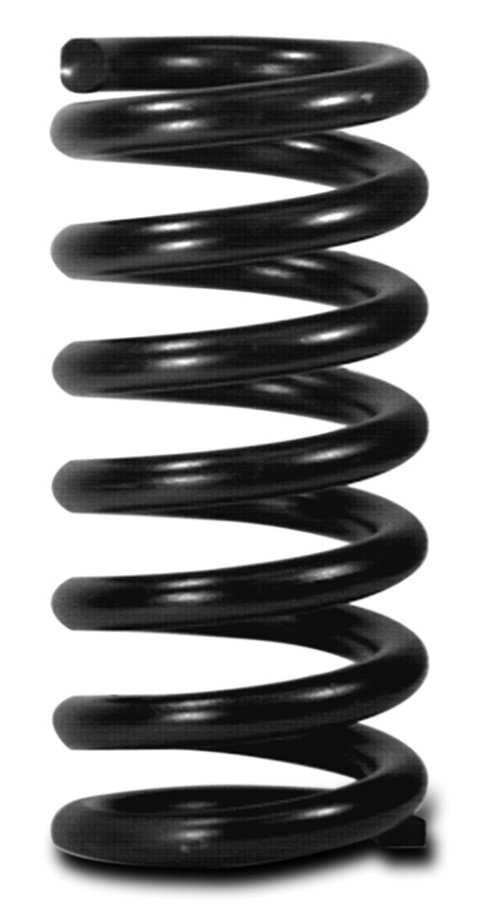 Coil Spring - Conventional - 5.5 in OD - 9.5 in Length - 1300 lb/in Spring Rate - Front - Steel - Black Powder Coat - Each