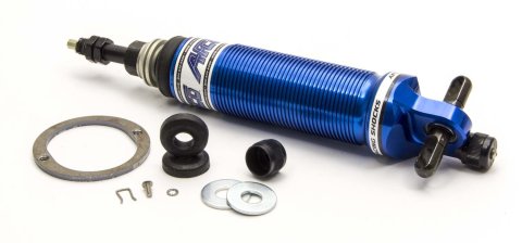 Shock - Eliminator - Twintube - 10.25 in Compressed / 14.25 in Extended - Double Adjustable - Threaded Aluminum - Blue Anodized - GM - Front - Each