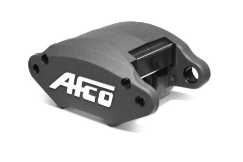 Brake Caliper - F44 - Aluminum Metric - 1 Piston - 2.500 in Bore - Forged Aluminum - Gray - 5.500 Floating Mount - Each