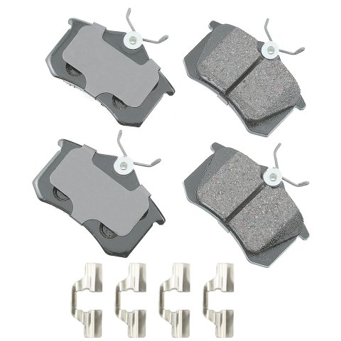 Brake Pads - Euro - Rear - Audi A3 2011-13 / A4 1999-2006 - Set of 4