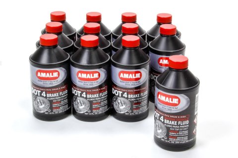 Brake Fluid - DOT 4 - Glycol - 12 oz Bottle - Set of 12