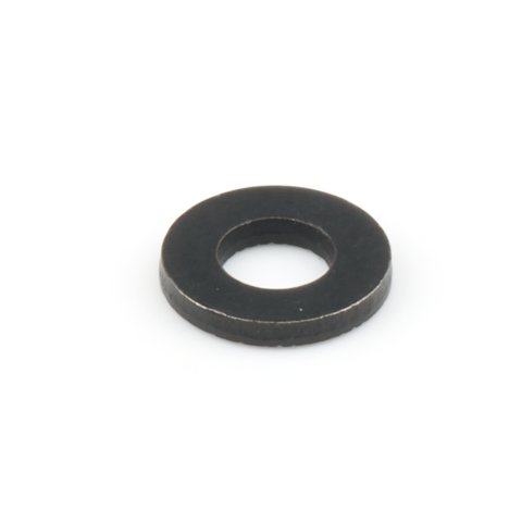 Flat Washer - 0.438 in ID - 0.95 in OD - Steel - Black Oxide - Each