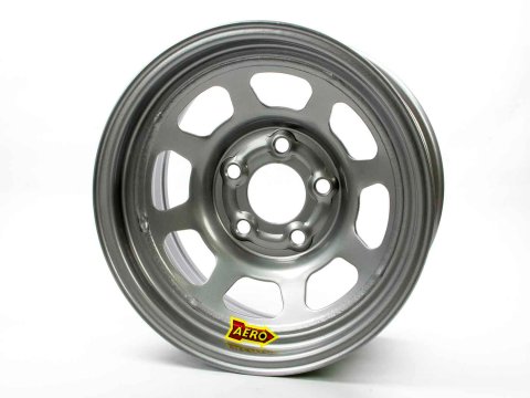 Wheel - 50-Series - 15 x 8 in - 2.000 in Backspace - 5 x 5.00 in Bolt Pattern - Steel - Silver Powder Coat - Each thumbnail 2
