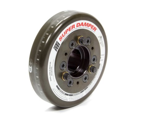 Harmonic Balancer - Super Damper - 7.074 in OD - SFI 18.1 - Dual Keyway - Steel - Black Oxide - Internal Balance - Big Block Chevy - Each