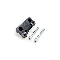Timing Pointer - Adjustable - Stainless Hardware - Aluminum - Black Anodized - 10 O'clock Position - Small Block Ford - Each