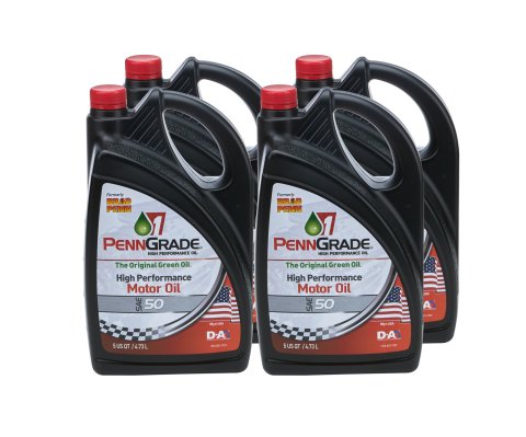 Motor Oil - High Zinc - 50W - Conventional - 5 qt Jug - Set of 4