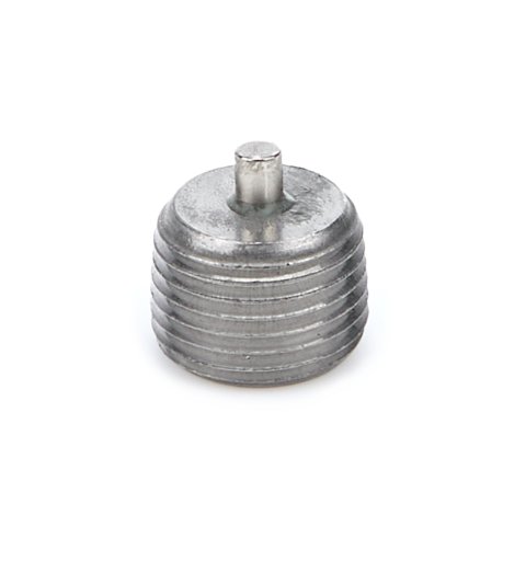 Drain Plug - 1/2 in NPT - Allen Head - Magnetic - Steel - Zinc Oxide - Brinn Transmissions - Each