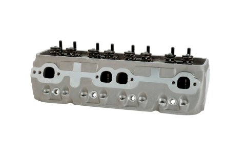 Cylinder Head - IK 180 - Assembled - 2.020 / 1.600 in Valves - 180 cc Intake - 64 cc Chamber - 1.470 in Springs - Straight Plug - Aluminum - Small Block Chevy - Pair