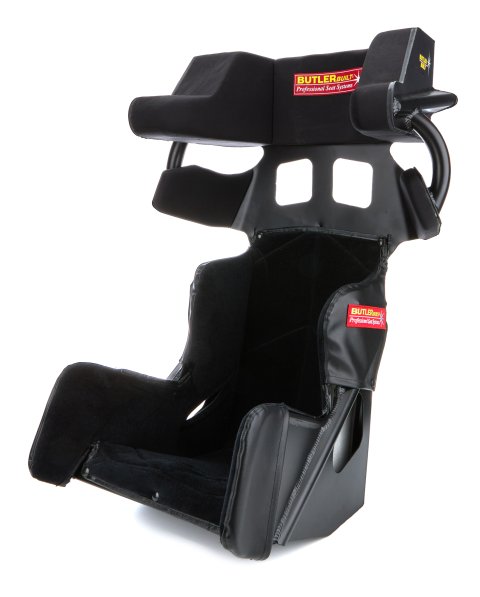 Seat and Cover - Factory Advantage - 14-1/2 in Wide - 10 Degree Layback - 1 in Taller - Black Velour Cover Included - Aluminum - Natural - Each