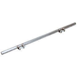 Rear Shock Crossmember - Weld-On - Upper - 40 in - 1-3/8 x 0.095 in Tubing - Brackets / Hardware Included - Steel - Natural - Kit