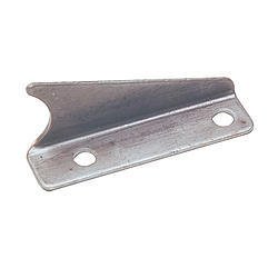 Rack and Pinion Mount - Passenger Side - Weld-On - 1/8 in Thick - 7/16 in Holes - Steel - Natural - 1-5/8 in Tube - Each thumbnail 2