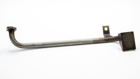 Oil Pump Pickup - Oval Track - Bolt-On - 3/4 in Inlet Tube - 7 in Deep Pan - Small Block Ford - Each